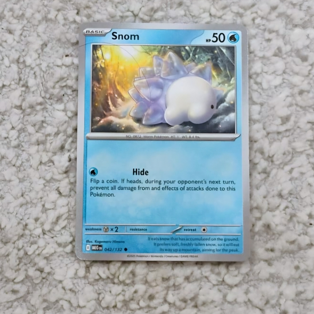 POKEMON TCG Card Snom Mega Evolution 042/132 PZ